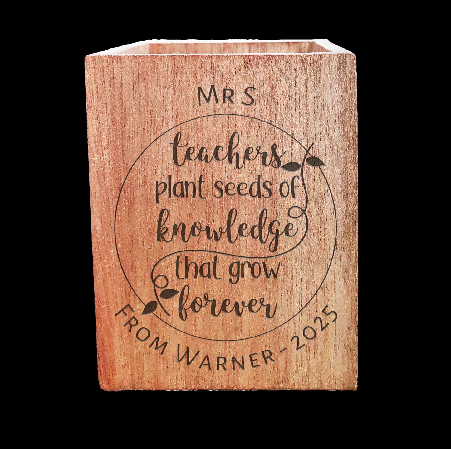 Seeds of Knowledge Pencil Pot