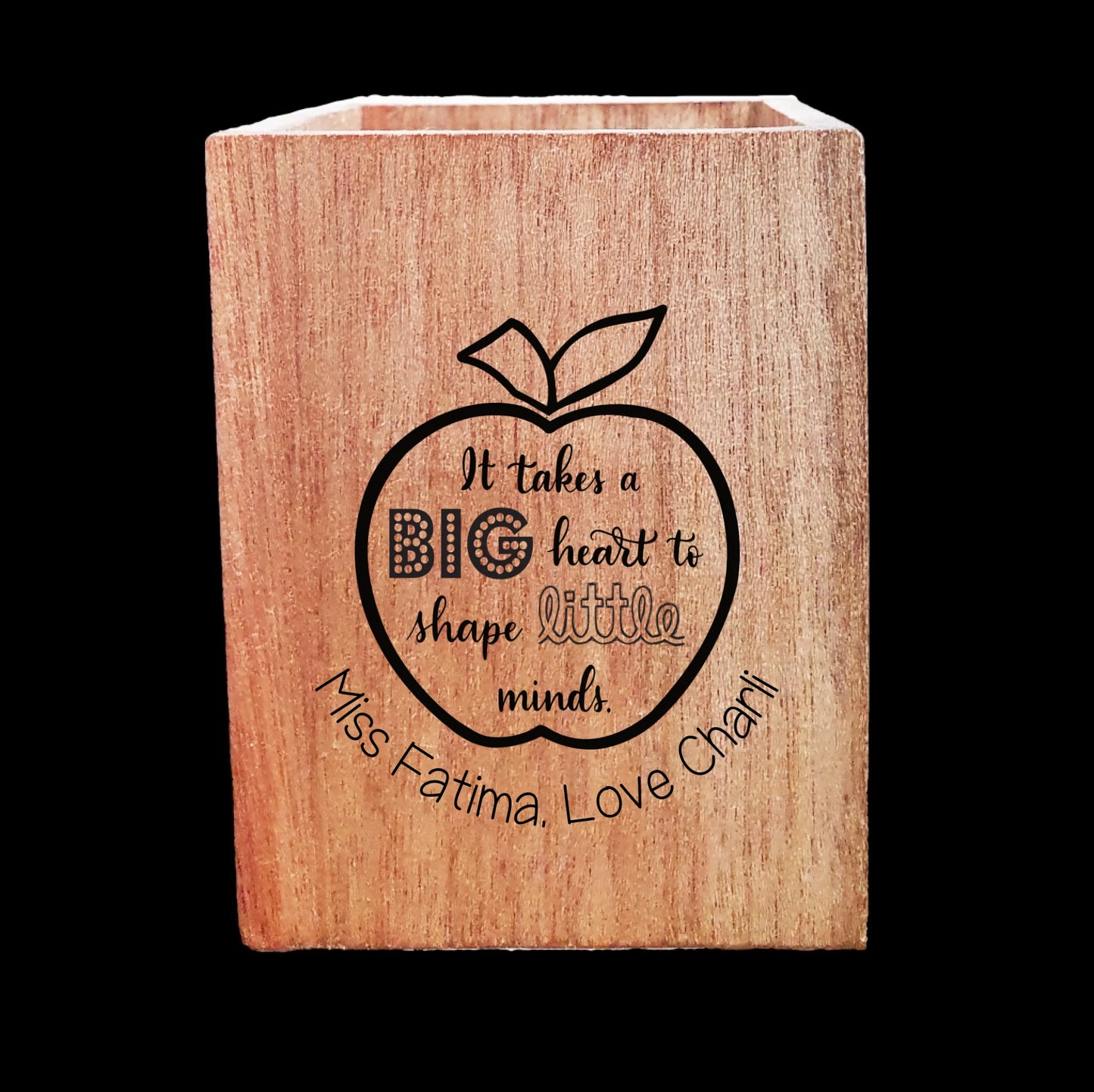 Wooden Pencil Pot Blank