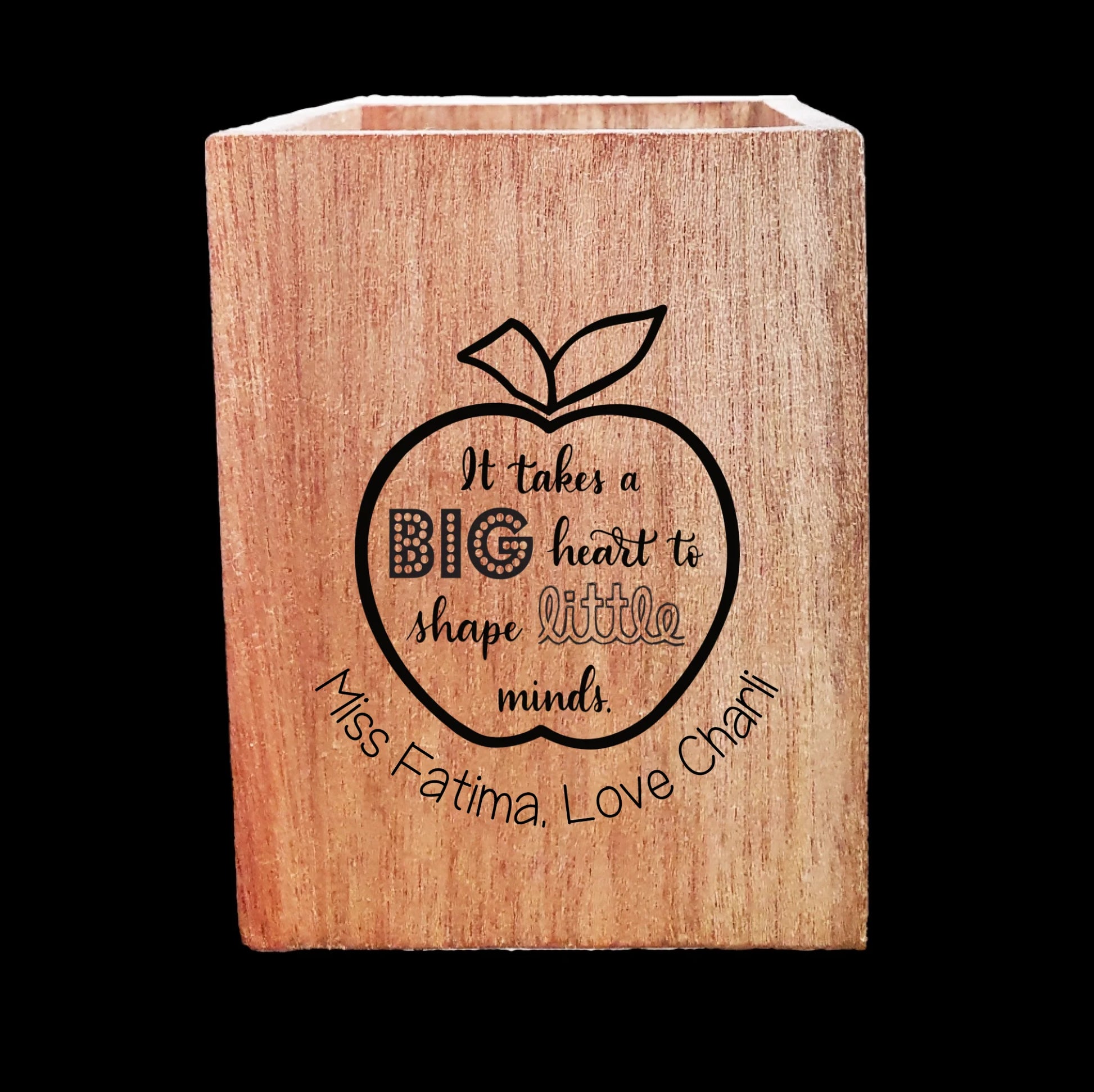 Wooden Pencil Pot Blank