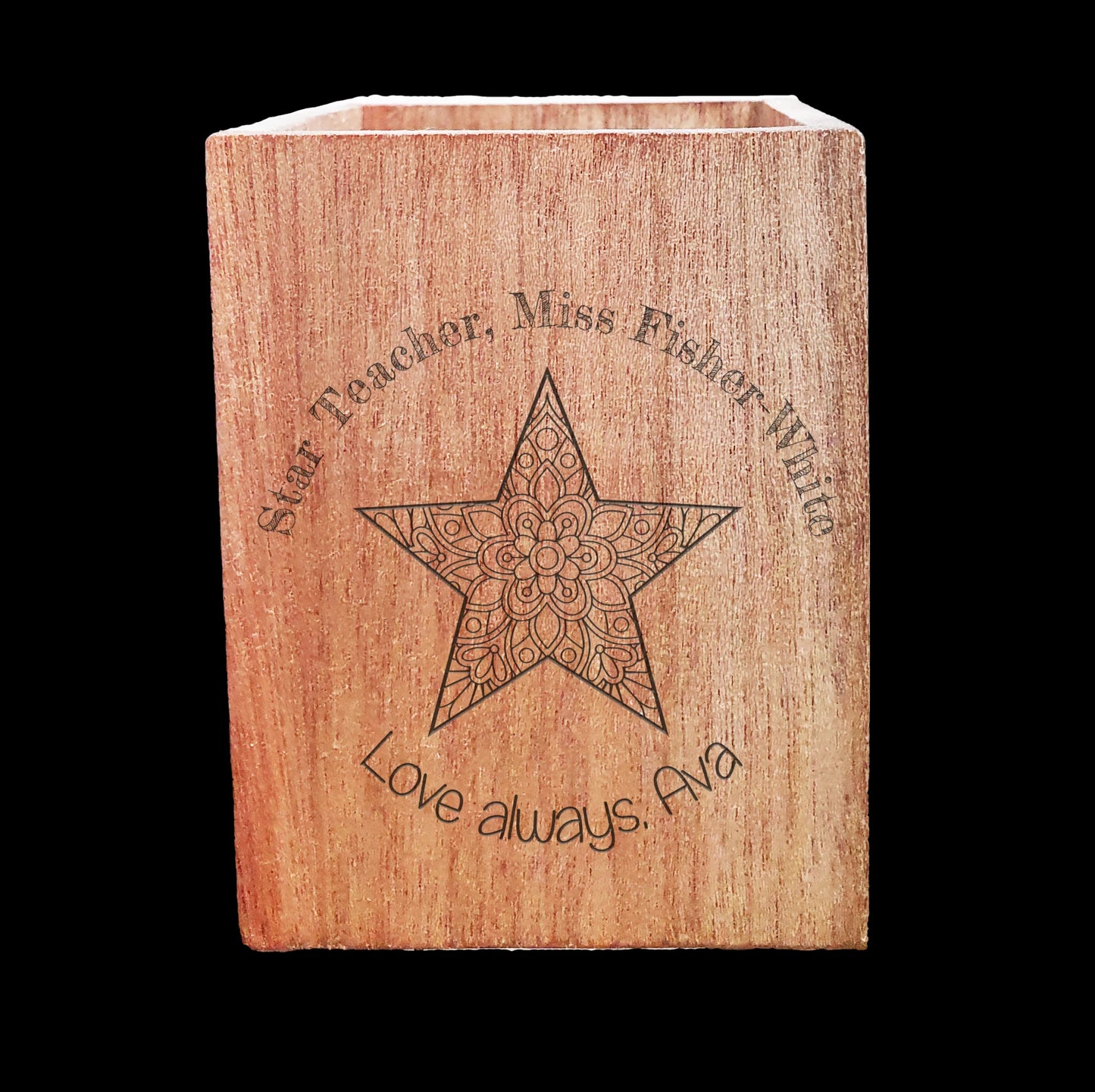 Star Teacher Pencil Pot