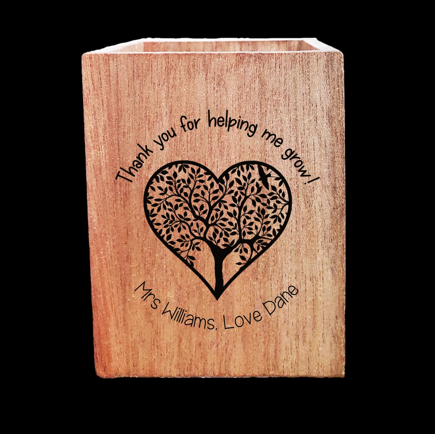 Wooden Pencil Pot Blank