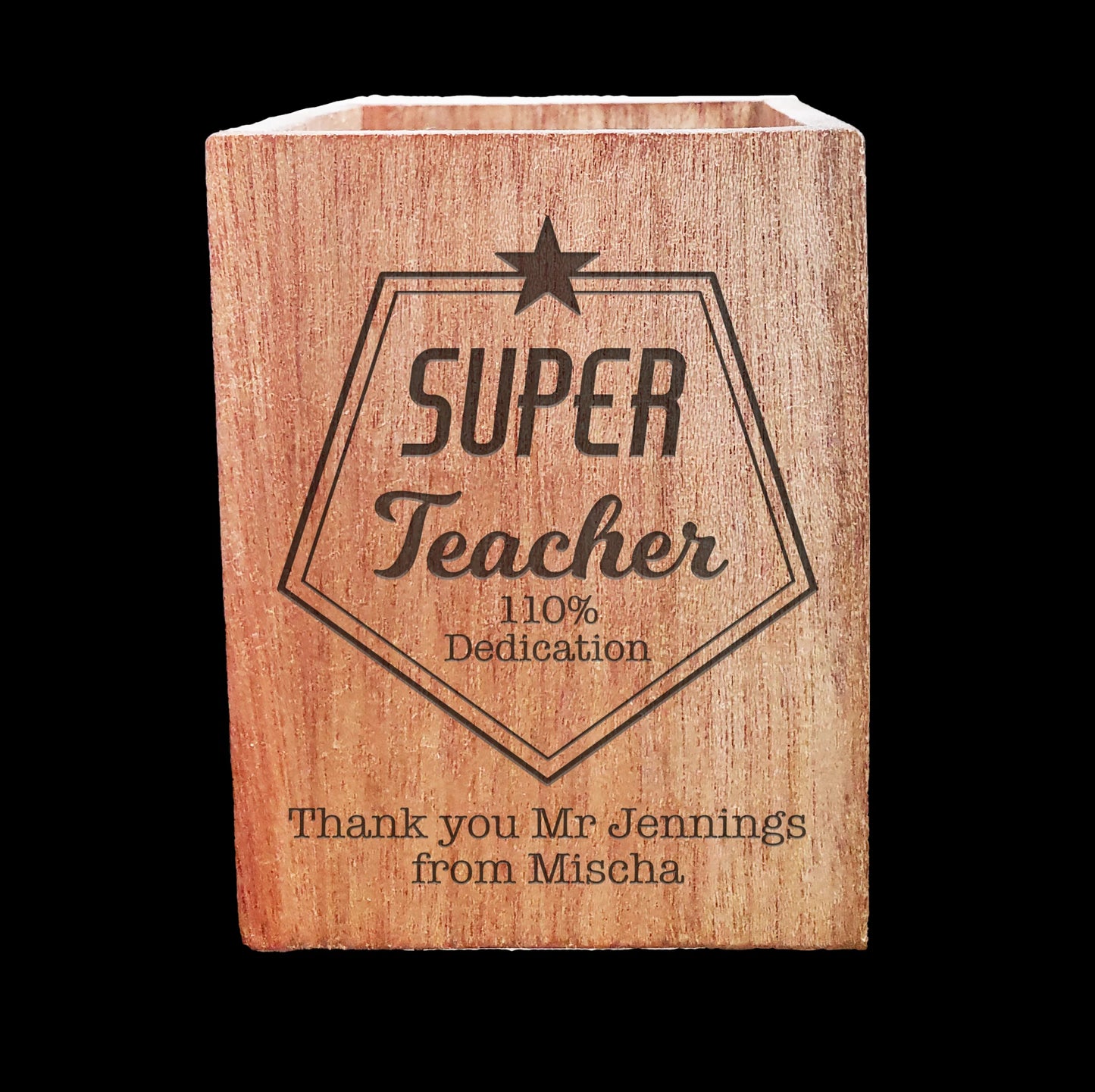 Super Teacher Pencil Pot