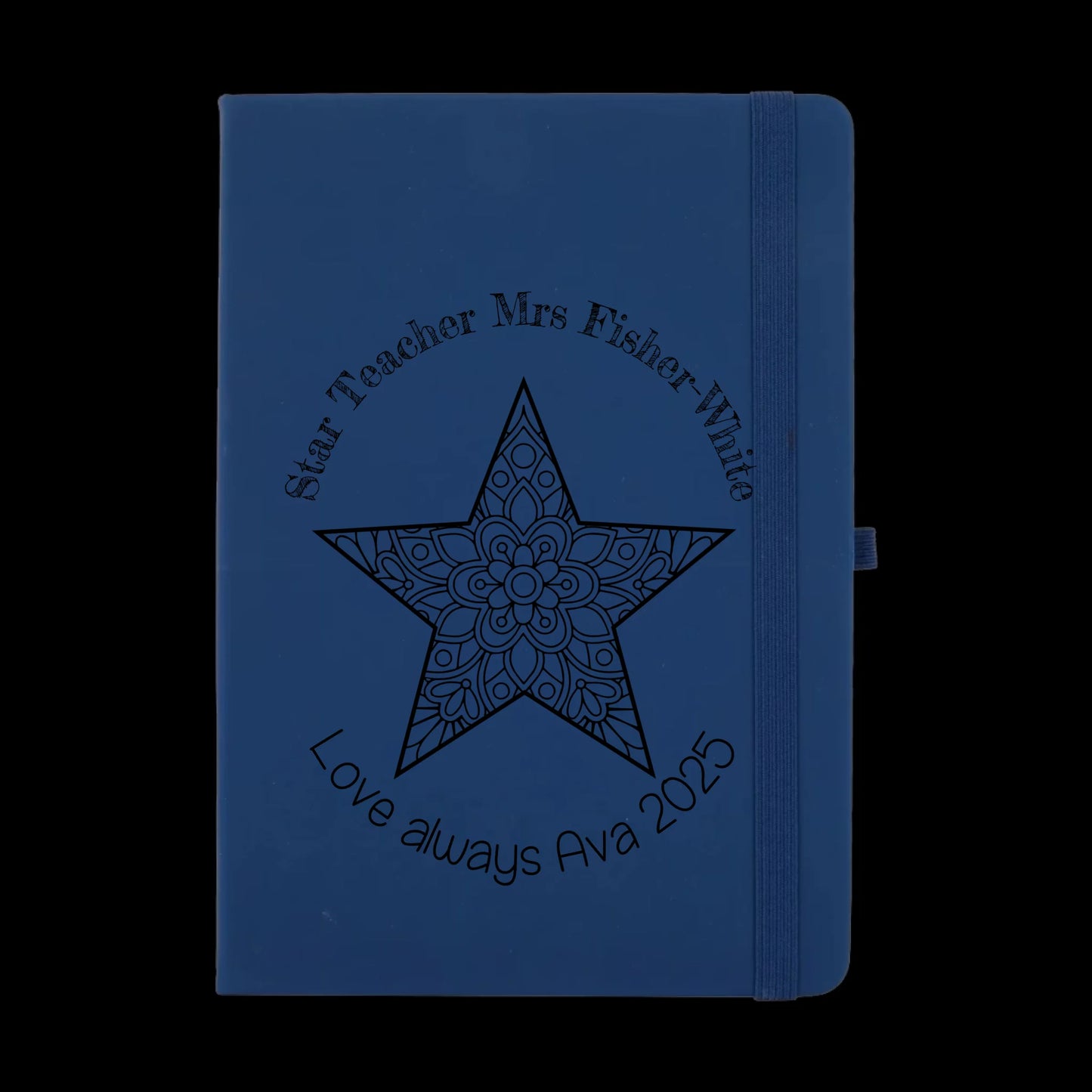 Blue A5 Notebook