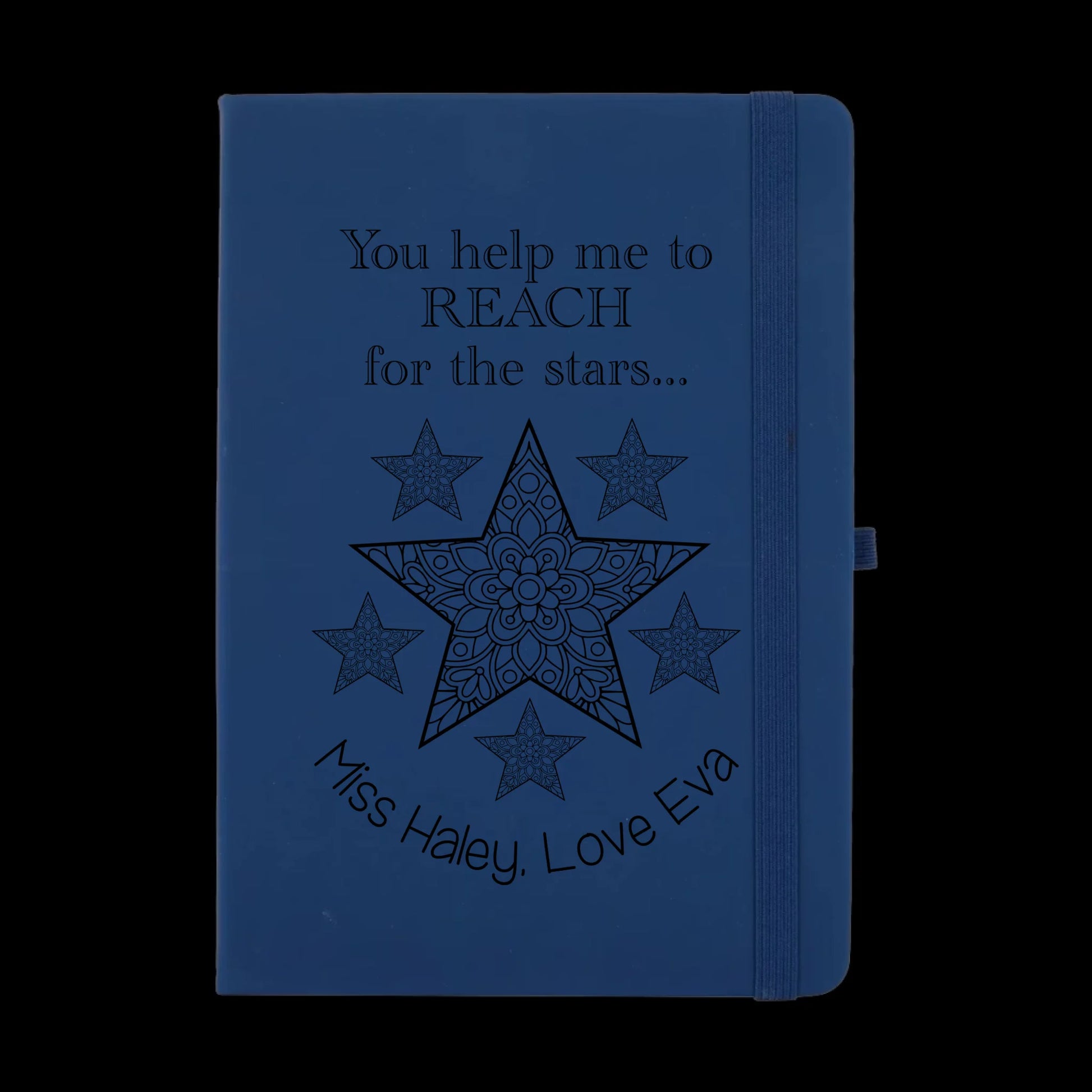Blue A5 Notebook