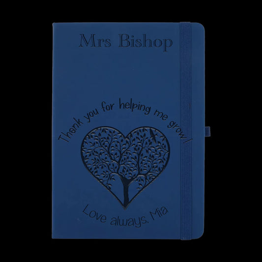 Helping Me Grow Heart Notebook