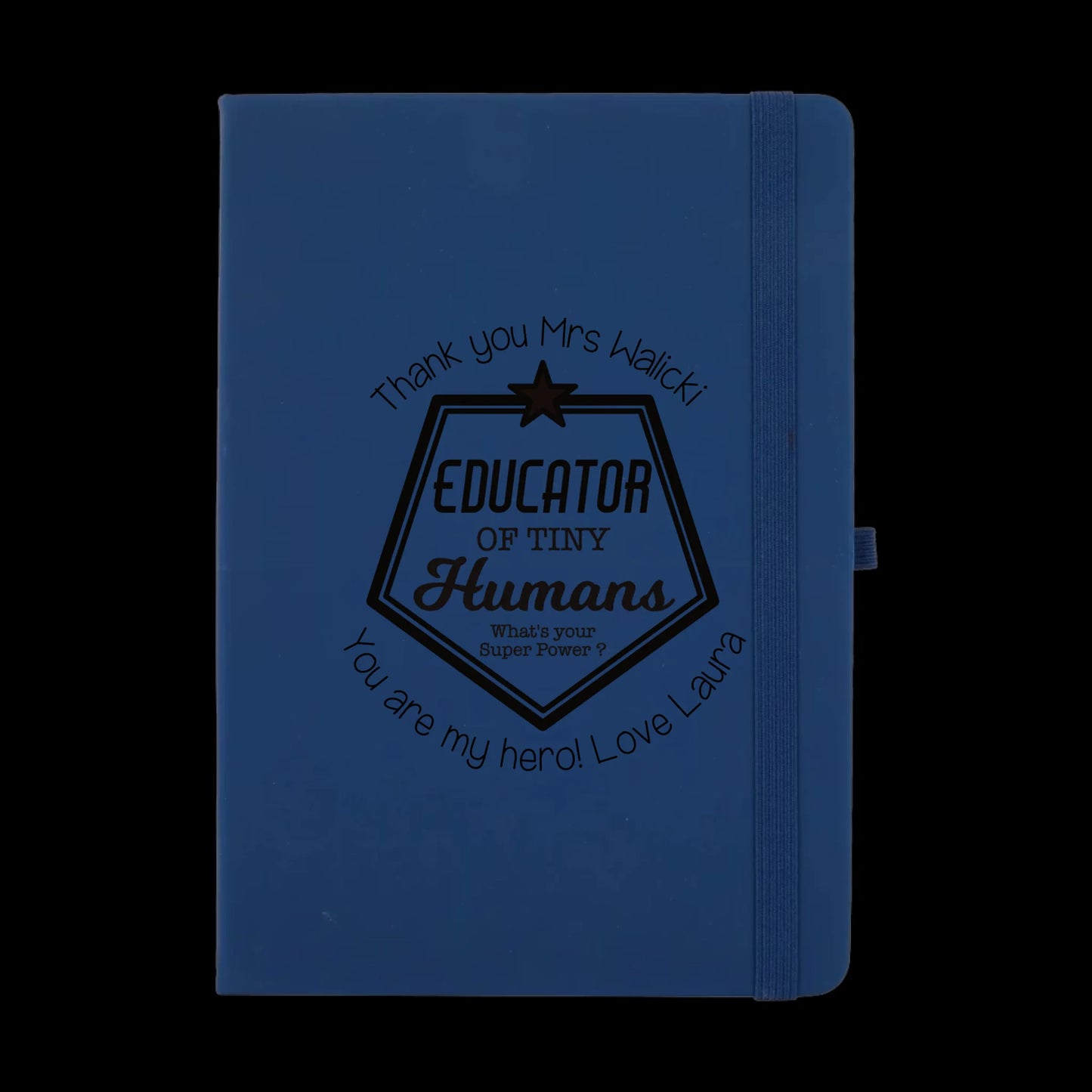 Blue A5 Notebook