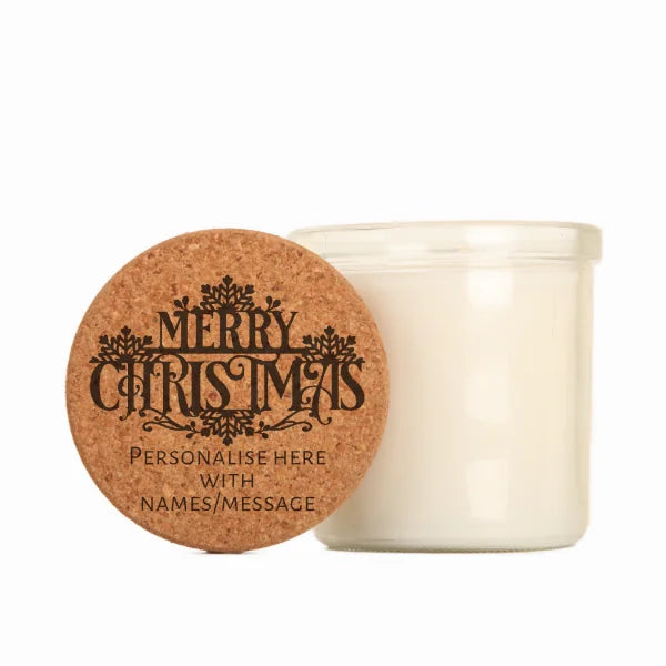 Merry Christmas Candle