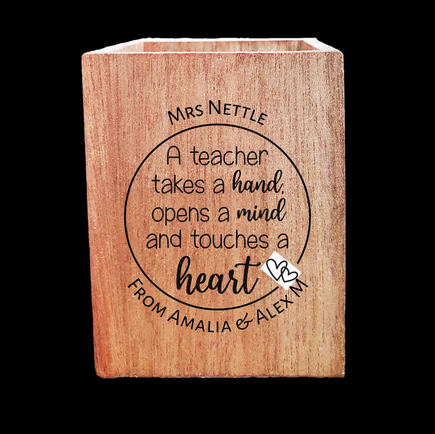 Wooden Pencil Pot Blank