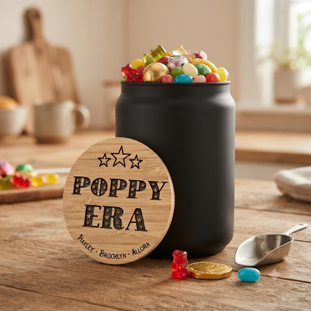 Black Lolly Jar - Poppy Era